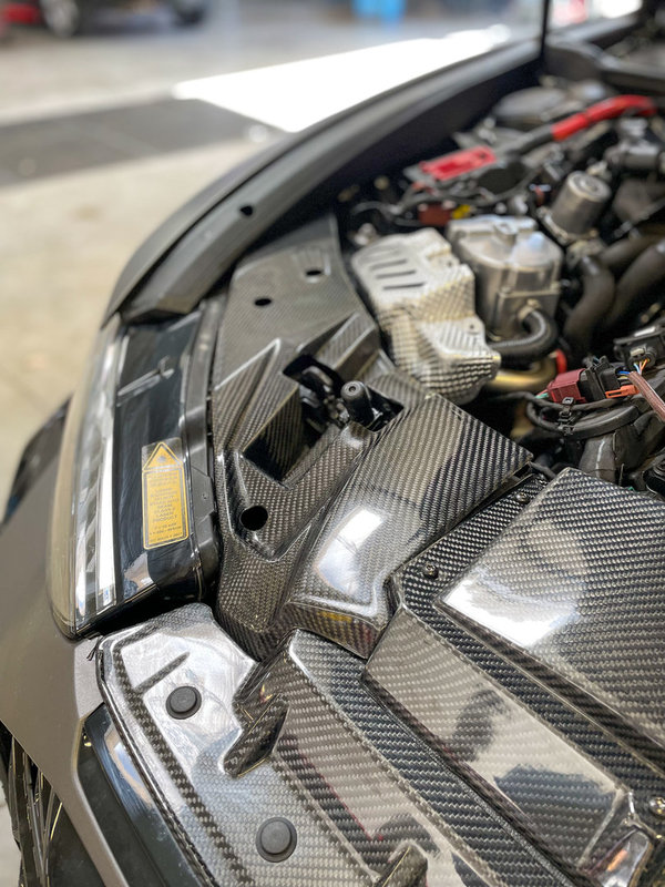 Audi RS6/RS7 C8 Carbon Motorraum